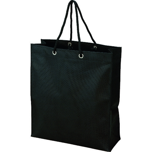 トラスコ中山 TRUSCO 不織布バッグ 黒 315×355×110mm (10枚入)(ご注文単位1袋)【直送品】