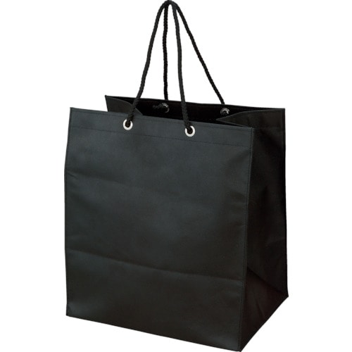 トラスコ中山 TRUSCO 不織布バッグ 黒 315×355×275mm (10枚入)(ご注文単位1袋)【直送品】