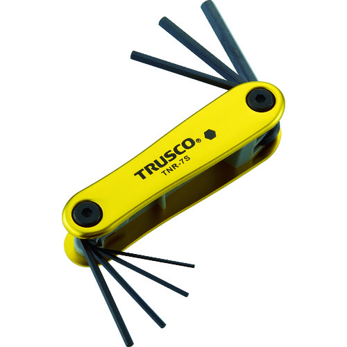 トラスコ中山 TRUSCO 六角棒レンチセット ナイフ式(ご注文単位1セット)【直送品】