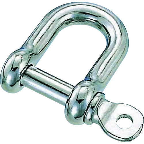 トラスコ中山 TRUSCO ステンレス ネジシャックルSUS316 呼び25mm(ご注文単位1袋)【直送品】