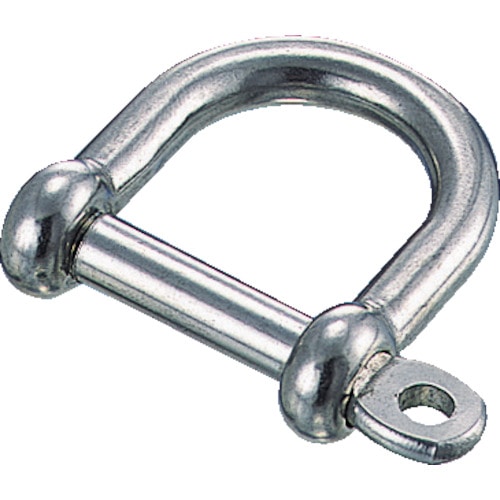 トラスコ中山 TRUSCO ワイドネジシャックル ステンレス製 線径Φ5X開口25mm(ご注文単位1個)【直送品】