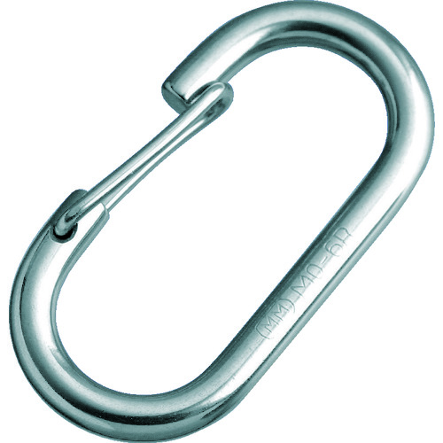 トラスコ中山 TRUSCO O型フック ロープタイプ ステンレス製 7mm (1個＝1袋)（ご注文単位1個）【直送品】
