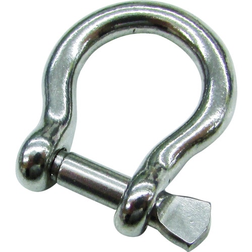 トラスコ中山 TRUSCO オタフクシャックル ステンレス製 D寸法4mm (1個=1袋)(ご注文単位1個)【直送品】