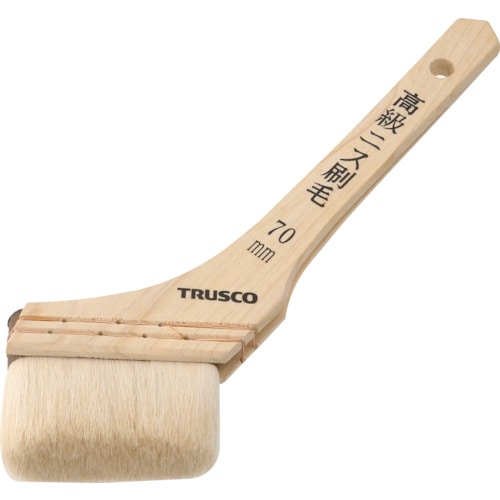 トラスコ中山 TRUSCO 高級ニス刷毛 30号 70mm幅(ご注文単位1パック)【直送品】