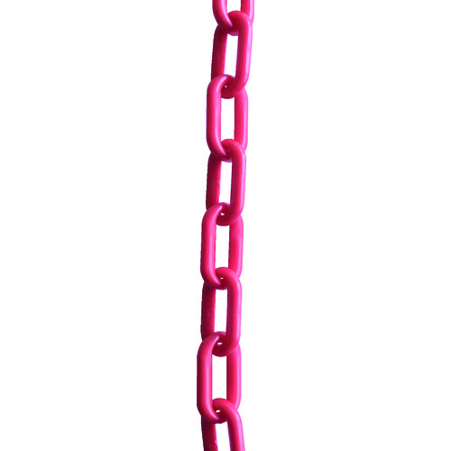 トラスコ中山 TRUSCO プラチェーン レッド 6mmX2M(ご注文単位1本)【直送品】