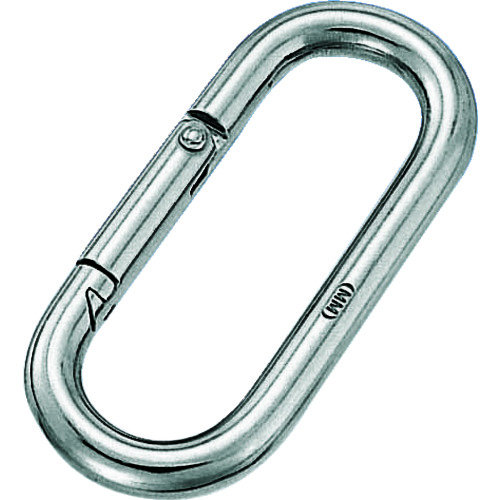 トラスコ中山 TRUSCO プチカラビナ ステンレス製 6mm(ご注文単位1個)【直送品】
