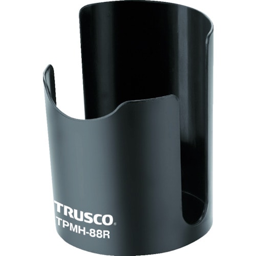 トラスコ中山 TRUSCO 樹脂マグネット缶ホルダー 黒 80mm(ご注文単位1個)【直送品】
