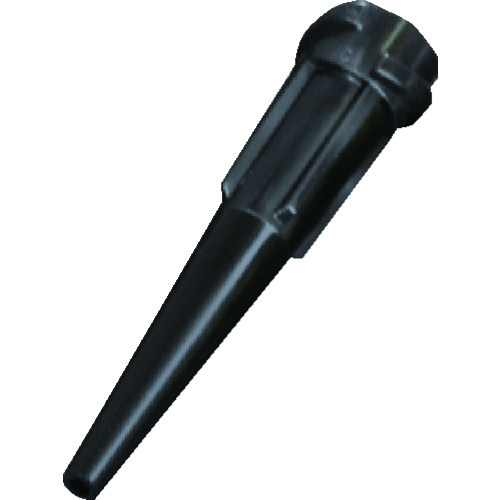 トラスコ中山 MUSASHI 2条ネジテーパノズル ブラック 50本入り(ご注文単位1パック)【直送品】