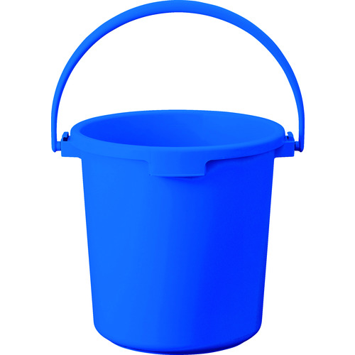 トラスコ中山 TRUSCO PPカラーバケツ 22L 青(ご注文単位1個)【直送品】