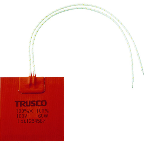 トラスコ中山 TRUSCO ラバーヒーター 100mmX150mm(ご注文単位1枚)【直送品】