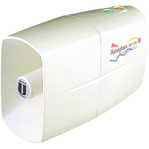 トラスコ中山 ユニペックス ミニメガホン 3W ハンディーホン(ご注文単位1台)【直送品】