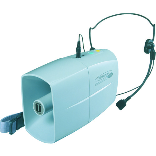 トラスコ中山 ユニペックス ミニメガホン 3W ウエストホーン(ご注文単位1台)【直送品】