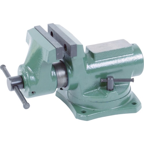 トラスコ中山 TRUSCO 回転台付バイス(軽作業用) 100mm(ご注文単位1台)【直送品】