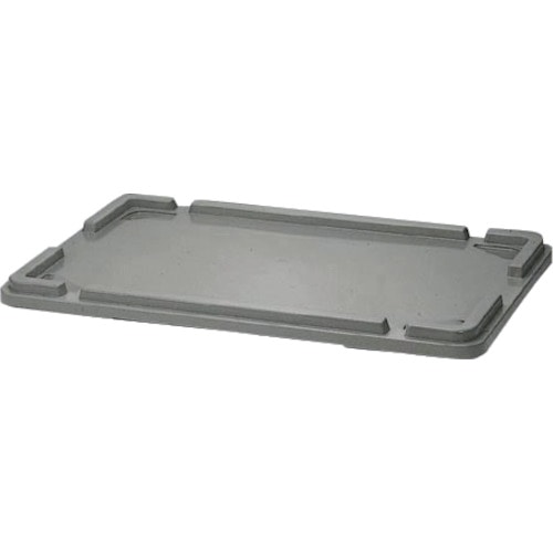 トラスコ中山 積水 TS型コンテナ用 蓋TS-02 グレー(ご注文単位1枚)【直送品】