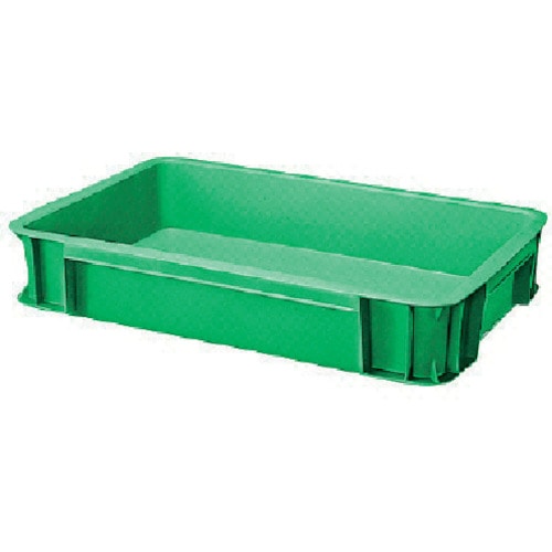 トラスコ中山 積水 TS型コンテナ TS-18 緑(ご注文単位1個)【直送品】