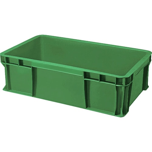 トラスコ中山 積水 TS型コンテナ TS-33 緑(ご注文単位1個)【直送品】
