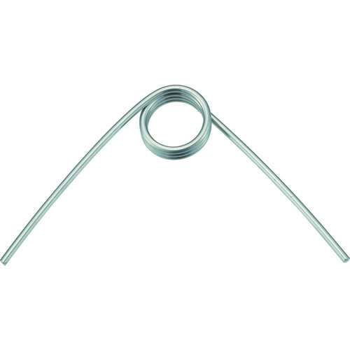 トラスコ中山 TRUSCO トーションばね ステンレス D12×d1.2×L40 90°5巻 2個入 左巻き（ご注文単位1パック）【直送品】