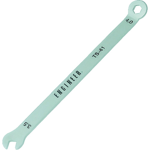 トラスコ中山 エンジニア コンビ型スパナ 3.5×4(ご注文単位1個)【直送品】