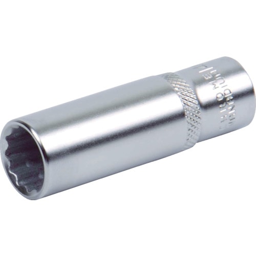 トラスコ中山 TRUSCO ディープソケット(12角) 差込角12.7 対辺17mm(ご注文単位1個)【直送品】