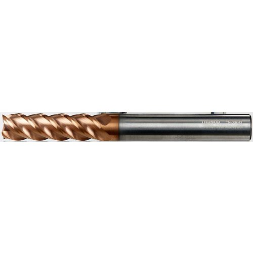 トラスコ中山 TRUSCO 超硬ハイヘリカルスクエアエンドミル(4枚刃・シャープコーナー)4.0(ご注文単位1本)【直送品】