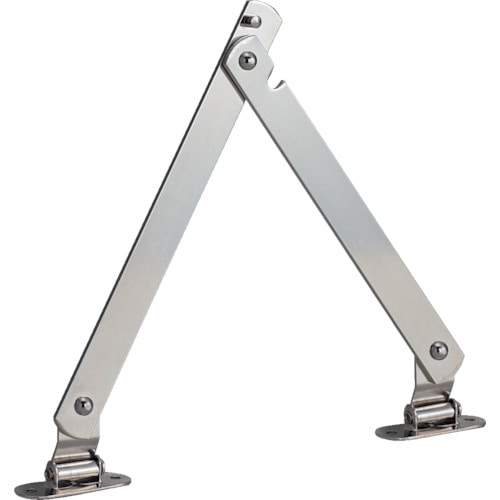 トラスコ中山 TRUSCO スチール製止付き平棒ステー 全長300mm 右用(ご注文単位1個)【直送品】
