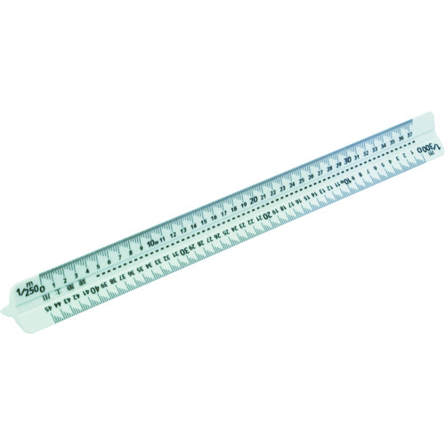 トラスコ中山 SK 三角スケール快段目盛 15cm(ご注文単位1本)【直送品】