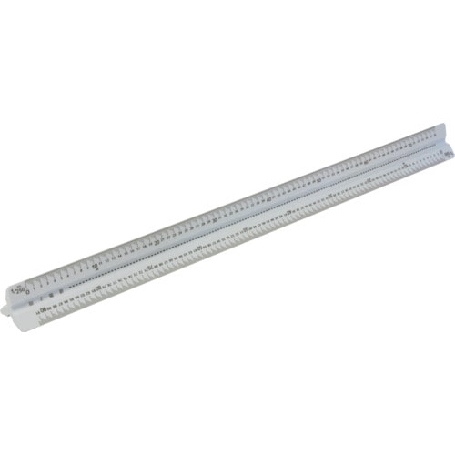 トラスコ中山 SK 三角スケール快段目盛 30cm(ご注文単位1本)【直送品】