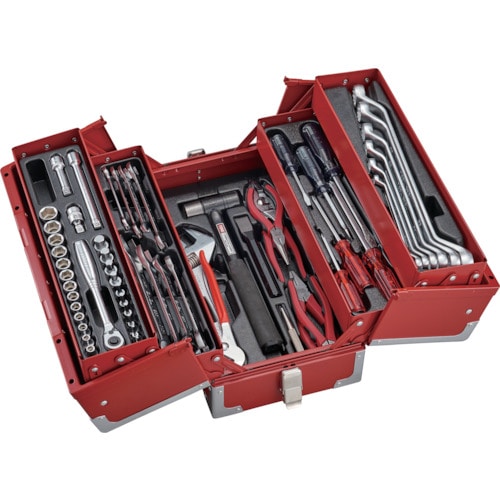 トラスコ中山 TONE ツールセット 吋目 65pcs(ご注文単位1セット)【直送品】