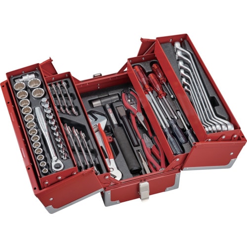 トラスコ中山 TONE ツールセット 吋目 66pcs(ご注文単位1セット)【直送品】