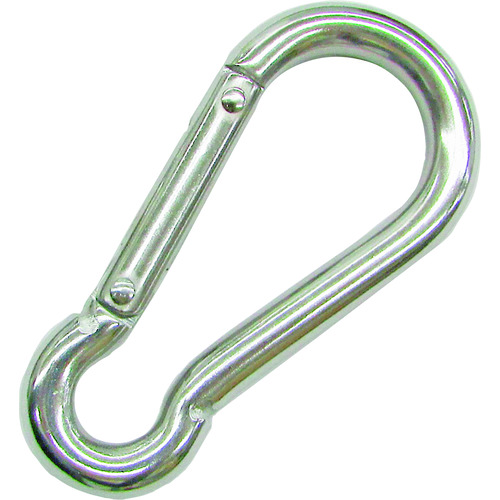 トラスコ中山 TRUSCO ステンレススナップフック BE型 線径Φ7×開口10mm (1個入)(ご注文単位1個)【直送品】