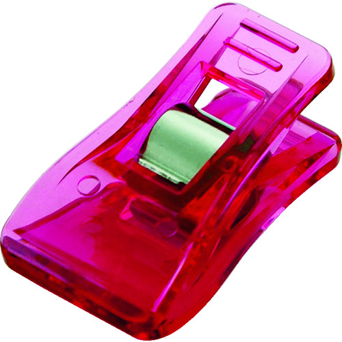 トラスコ中山 TRUSCO スタンドクリップ 赤 30個入(ご注文単位1パック)【直送品】