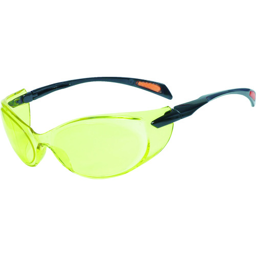 トラスコ中山 TRUSCO 二眼型セーフティグラス ゴーグルタイプ レンズイエロー(ご注文単位1個)【直送品】