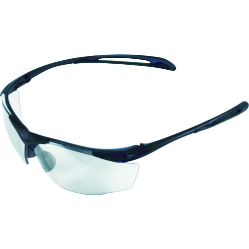 トラスコ中山 TRUSCO 二眼型セーフティグラス (フィットタイプ) ブラック 488-9908(ご注文単位1個)【直送品】