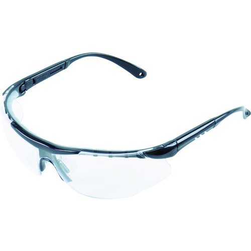 トラスコ中山 TRUSCO 二眼型セーフティグラス (フィットタイプ) ブラック 488-9932(ご注文単位1個)【直送品】