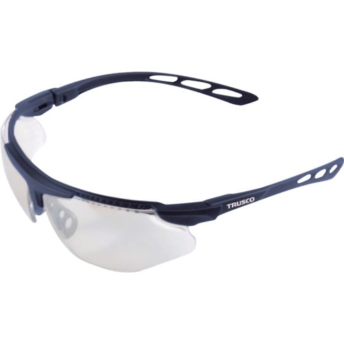 トラスコ中山 TRUSCO 二眼型セーフティグラス (フィットタイプ) ブルー 488-9959(ご注文単位1個)【直送品】