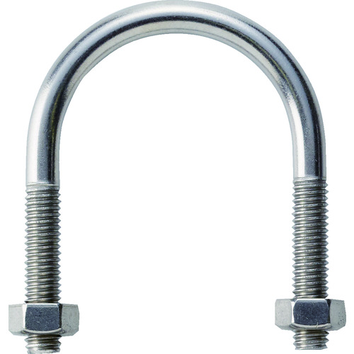 トラスコ中山 TRUSCO SGP用Uボルト SUS304 呼び径25A ねじ径M6(ご注文単位1個)【直送品】