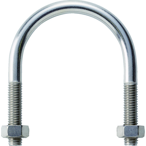 トラスコ中山 TRUSCO SGP用Uボルト SUS304 呼び径40A ねじ径M8(ご注文単位1個)【直送品】