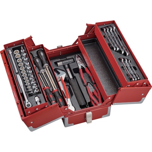 トラスコ中山 TONE ツールセット 差込角9.5mm 54点セット(ご注文単位1セット)【直送品】