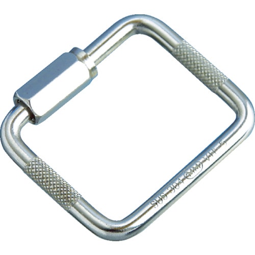 トラスコ中山 TRUSCO 四角リングキャッチ ステンレス製 8mm(ご注文単位1個)【直送品】