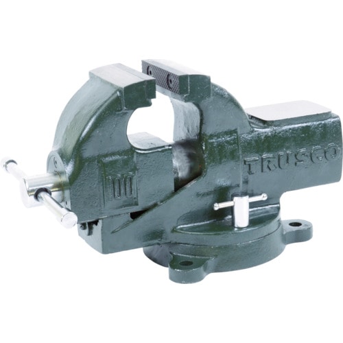 トラスコ中山 TRUSCO 強力アプライトバイス(回転台付タイプ) 125mm(ご注文単位1台)【直送品】