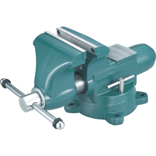 トラスコ中山 TRUSCO 強力アプライトバイス(回転台付タイプ) 200mm(ご注文単位1台)【直送品】