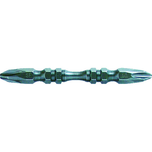 トラスコ中山 サンフラッグ テーパースリムトーションビット2本組 #2X65(ご注文単位1パック)【直送品】