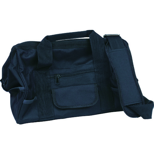 トラスコ中山 TRUSCO ツールバッグ 390X230X260 24ポケット ブラック色(ご注文単位1個)【直送品】
