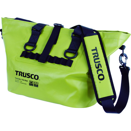 トラスコ中山 TRUSCO 防水ターポリントートバッグ Lサイズ OD(ご注文単位1個)【直送品】