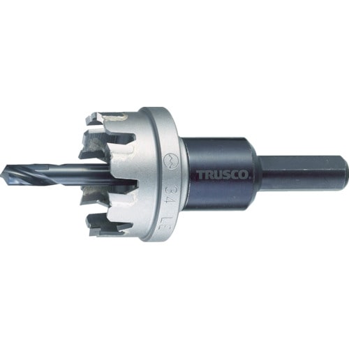 トラスコ中山 TRUSCO 超硬ステンレスホールカッター 75mm(ご注文単位1本)【直送品】
