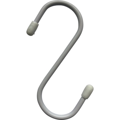 トラスコ中山 TRUSCO まとめ買い スチールSフック 100mm 白 150個(ご注文単位1箱)【直送品】