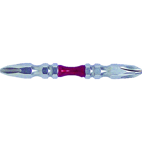 トラスコ中山 サンフラッグ テーパースリムXビット #2×65mm (2本入)(ご注文単位1パック)【直送品】