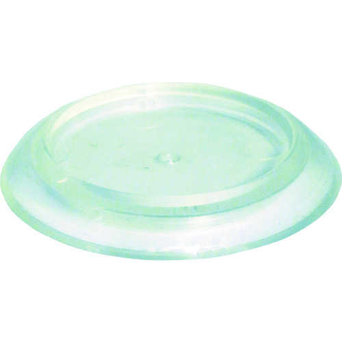トラスコ中山 TRUSCO キャスタ-用受け皿 60mm 透明(ご注文単位1個)【直送品】