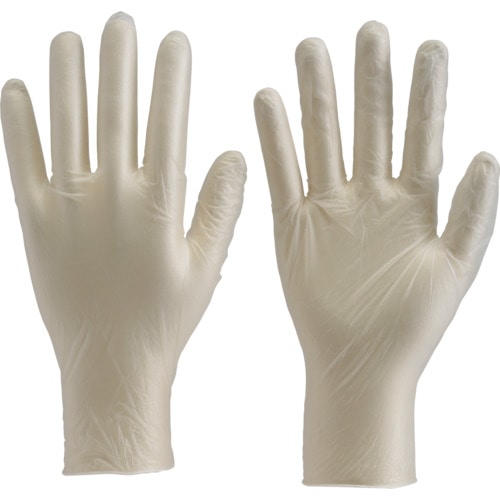 トラスコ中山 TRUSCO ビニ-ル手袋 粉なしS (100枚入)(ご注文単位1袋)【直送品】