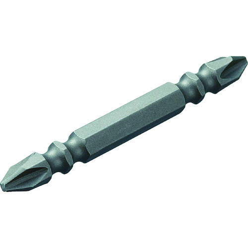 トラスコ中山 TRUSCO 両頭W溝ビット 2X65 10本入(ご注文単位1袋)【直送品】